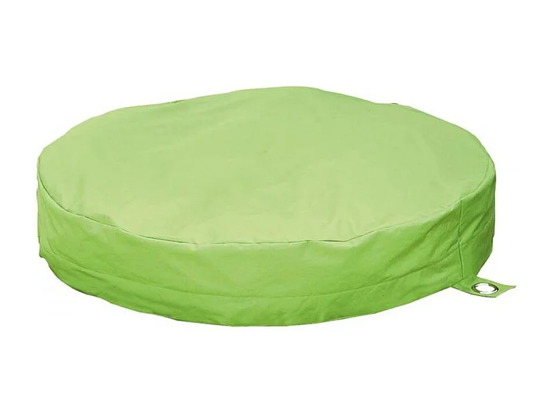 Moon housse de coussin de jardin vert