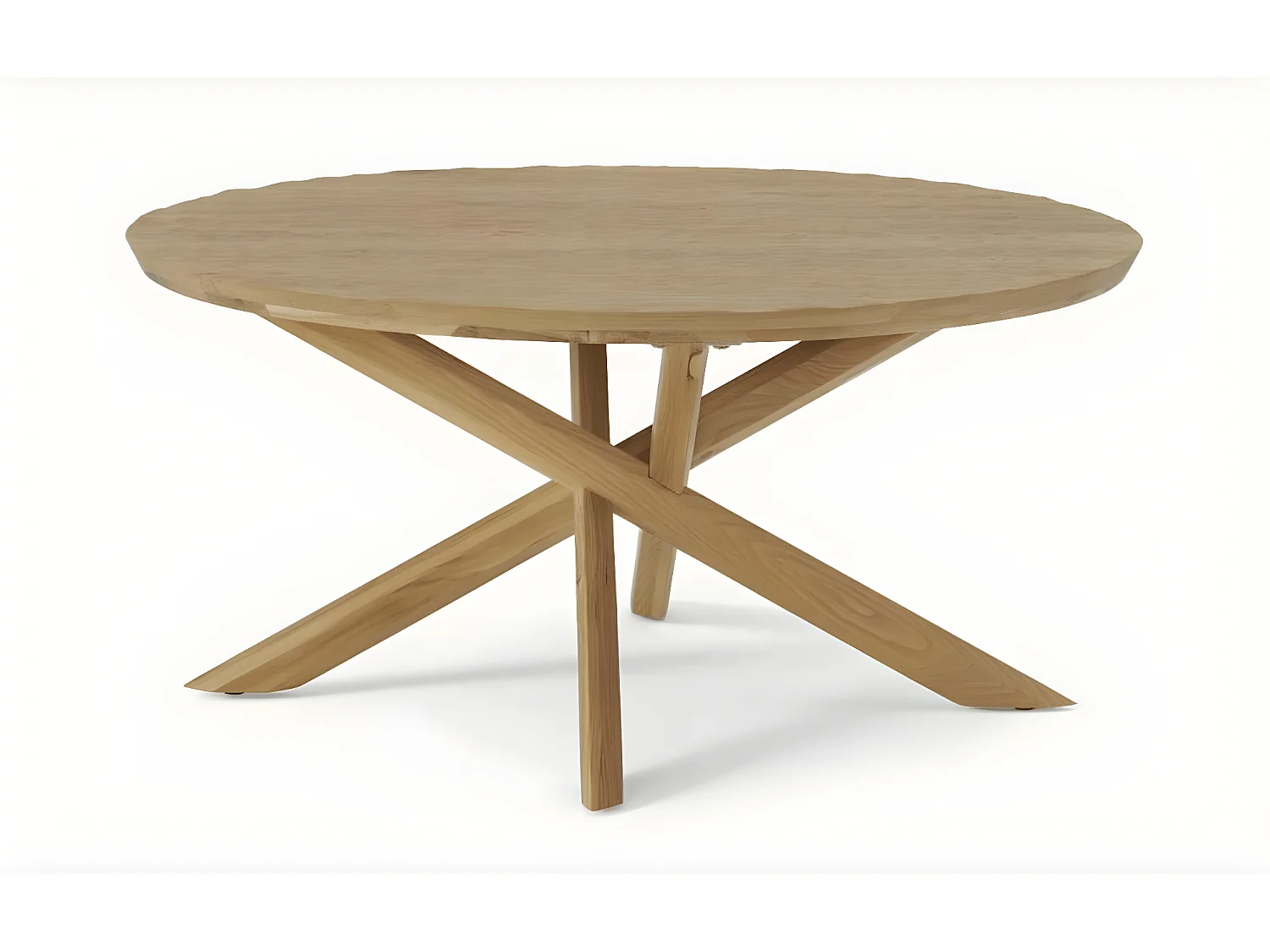 Abbon table basse chêne massif naturel