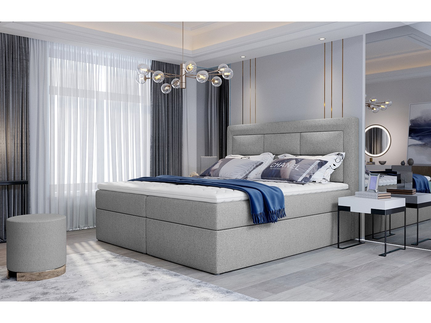 Box Spring Letto Rumbio L