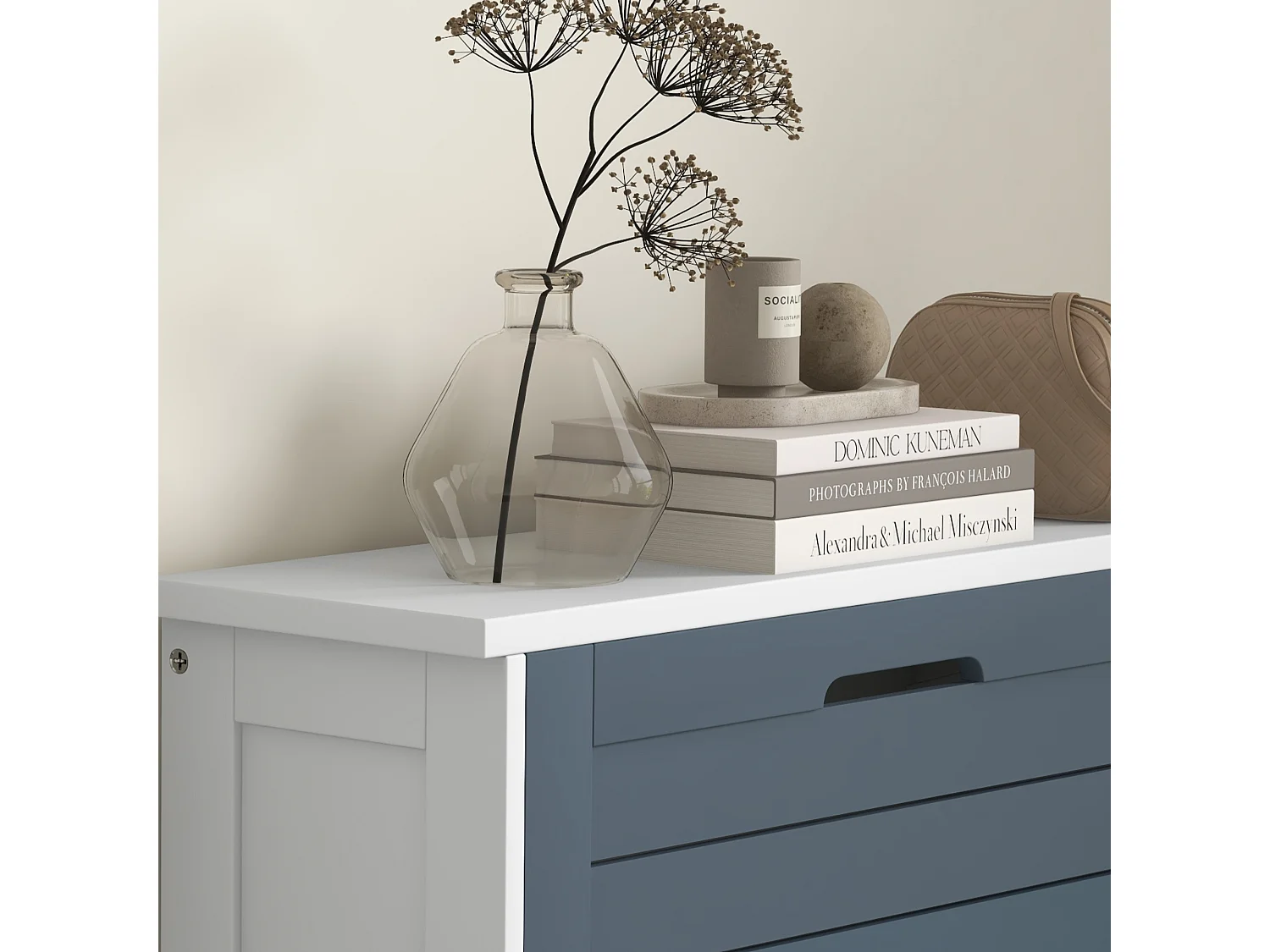 Zapatero gris 53x18x108.5 cm HOMCOM