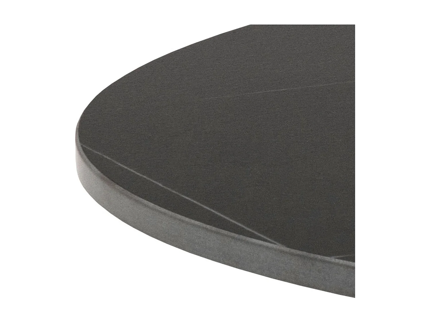 Mitol salontafel Ø60cm keramiek zwart.