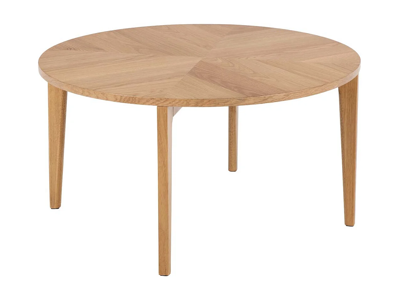 Laudal table basse Ø80cm naturel.
