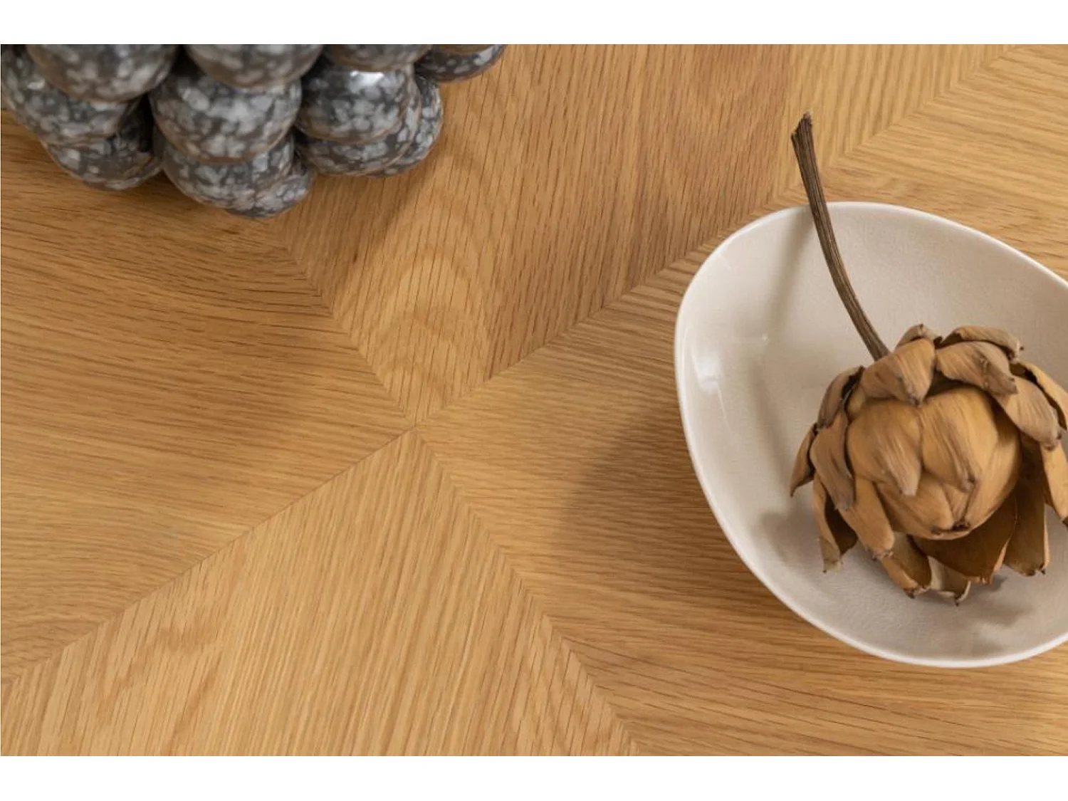 Laudal table basse Ø80cm naturel.