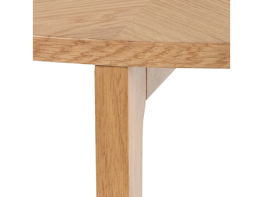 Laudal table basse Ø80cm naturel.
