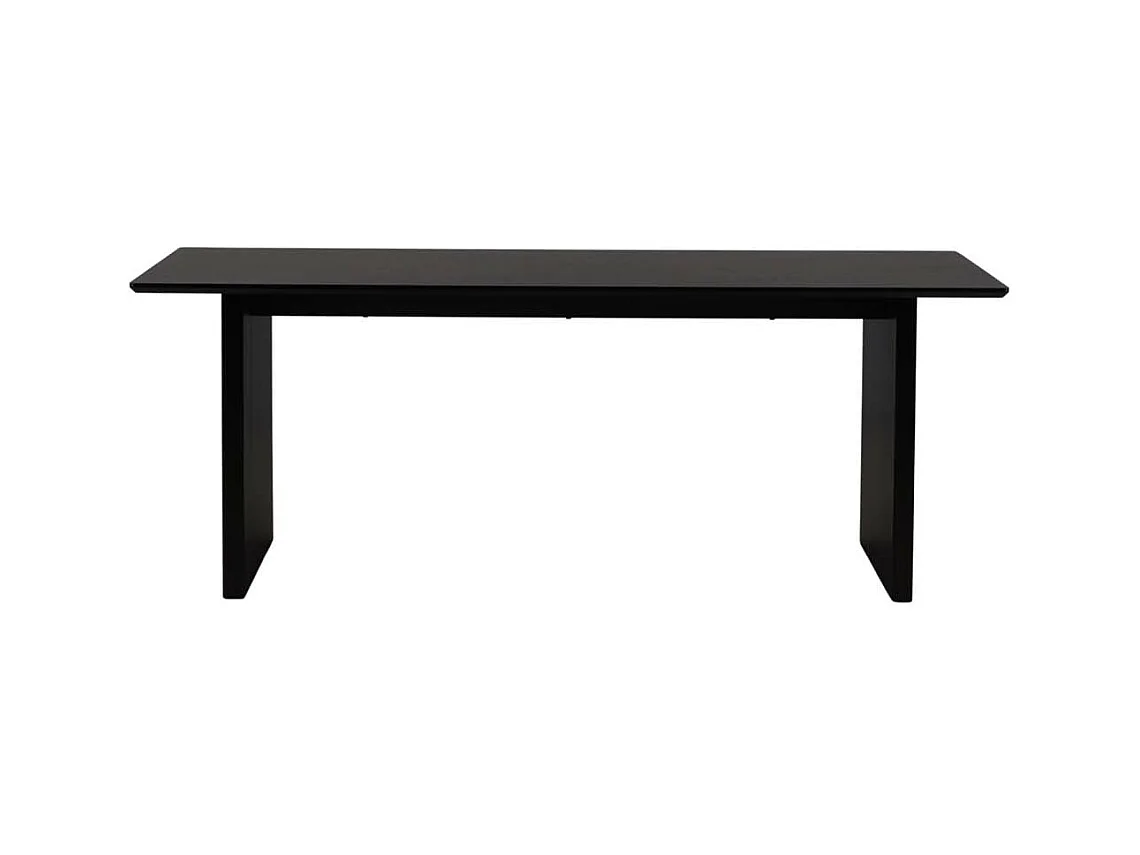 Table à Manger Design "Vail" 200cm Noir