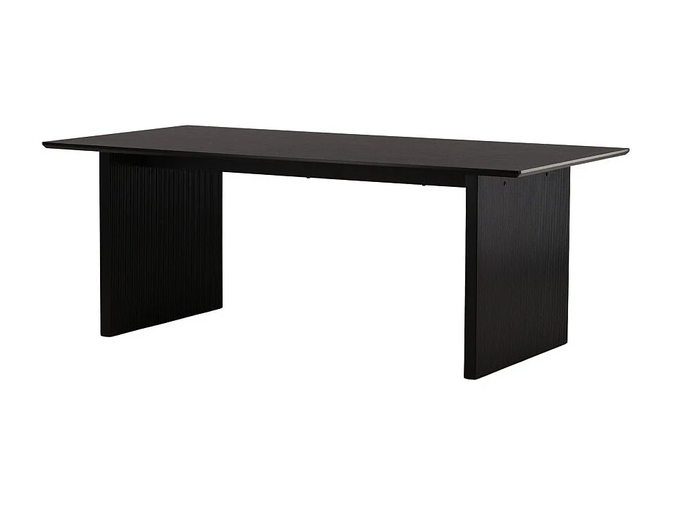 Table à Manger Design "Vail" 200cm Noir