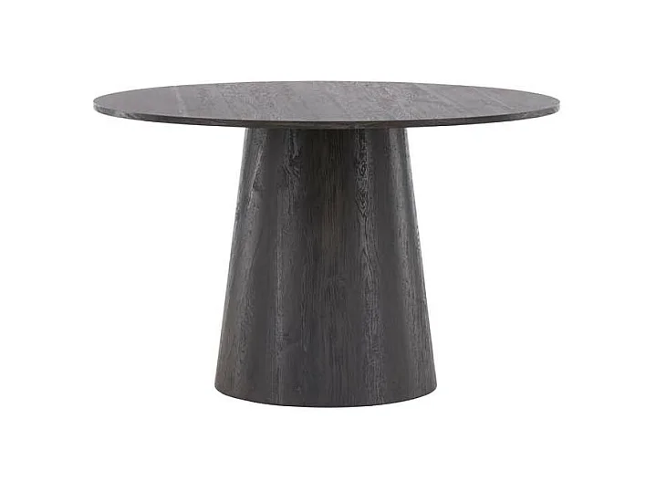 Table à Manger Ronde "Lanzo" 120cm Marron
