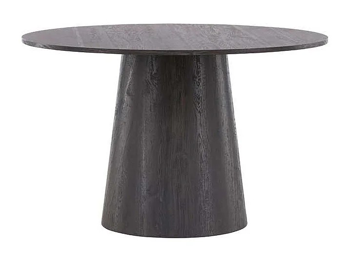 Table à Manger Ronde "Lanzo" 120cm Moka