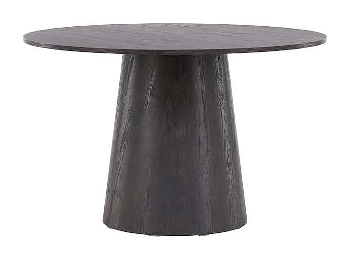Table à Manger Ronde "Lanzo" 120cm Moka