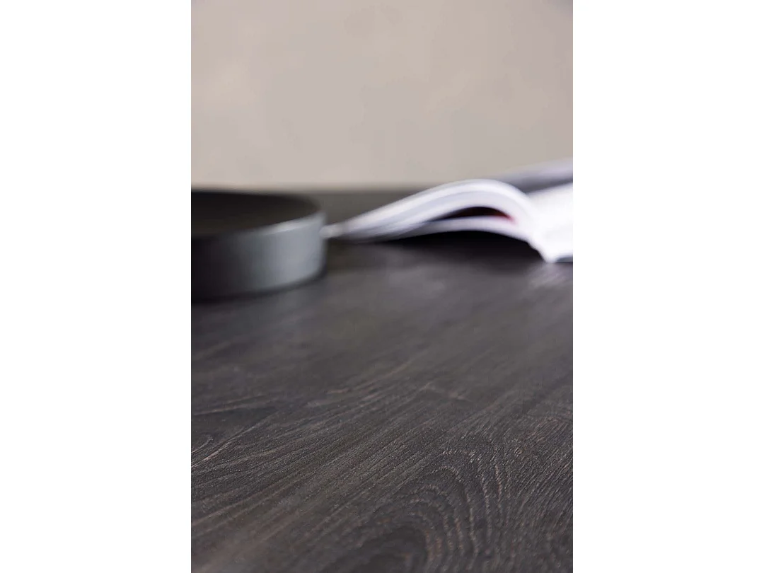 Table à Manger Ronde "Lanzo" 120cm Moka