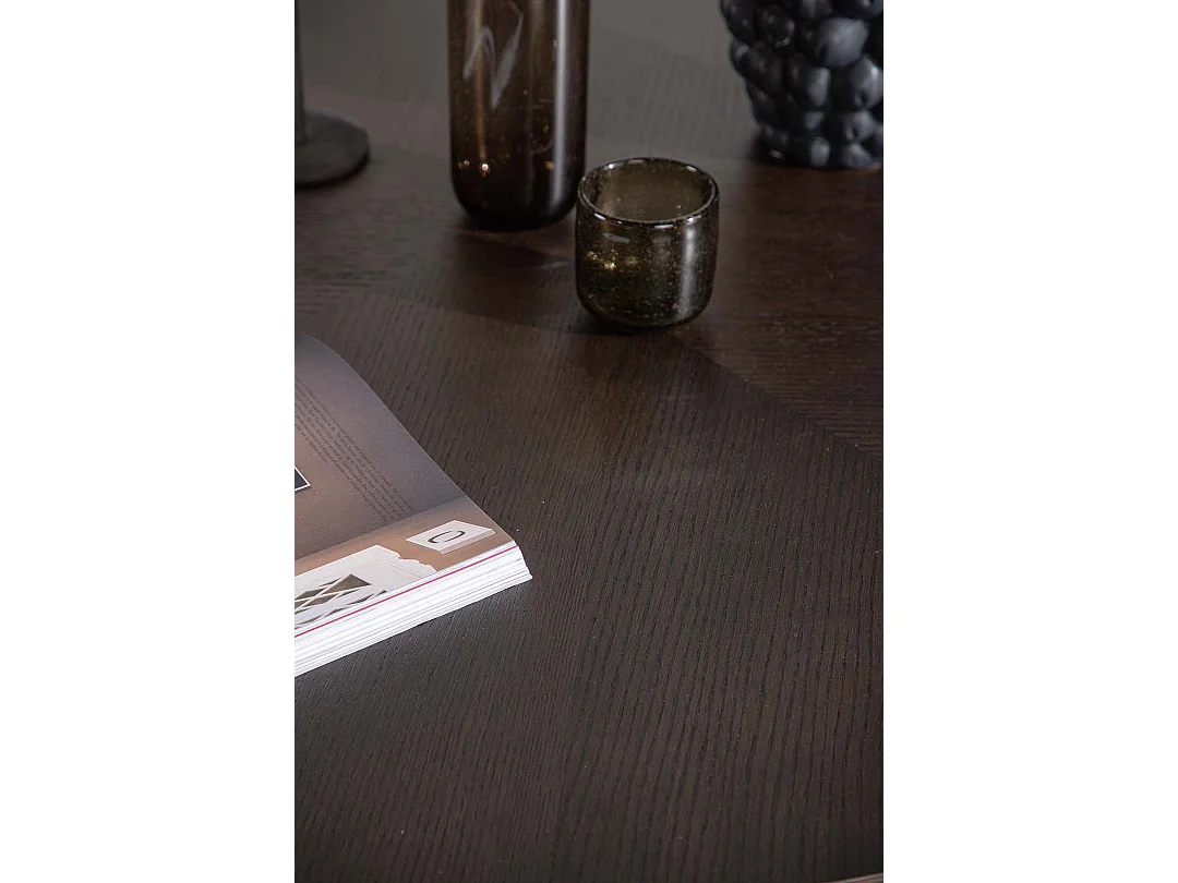 Copenhagen eetkamertafel Ø115cm mocca.