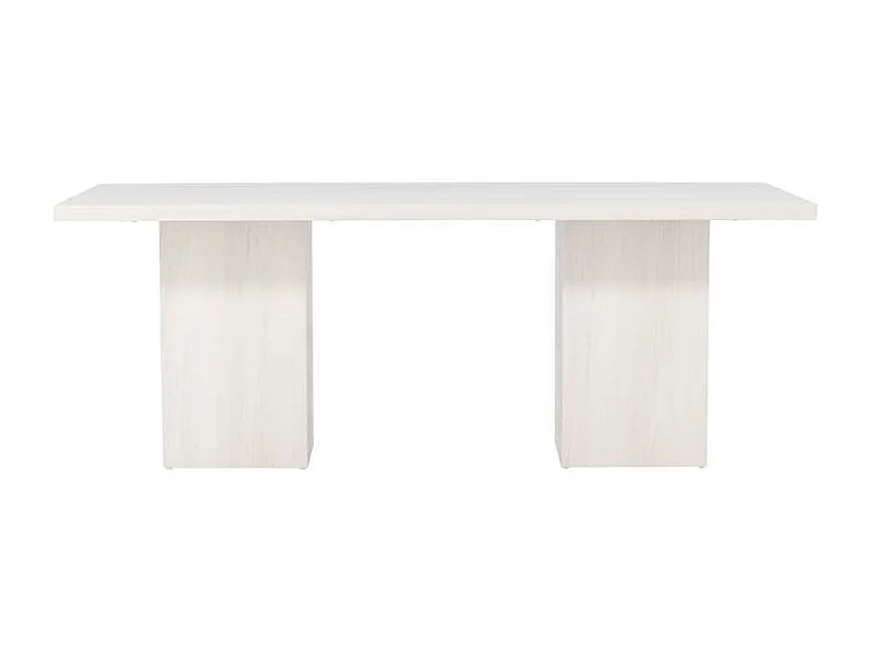 Olga eetkamertafel 90x200cm wit.