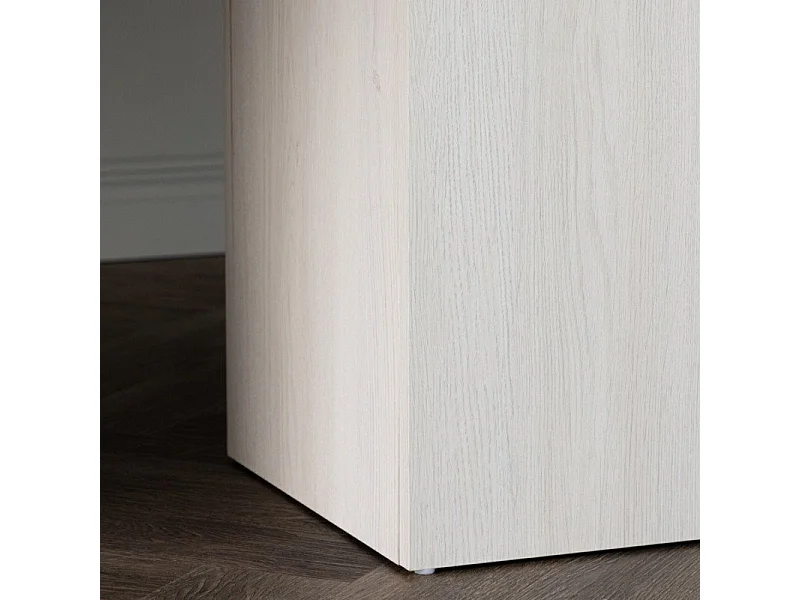 Olga eetkamertafel 90x200cm wit.