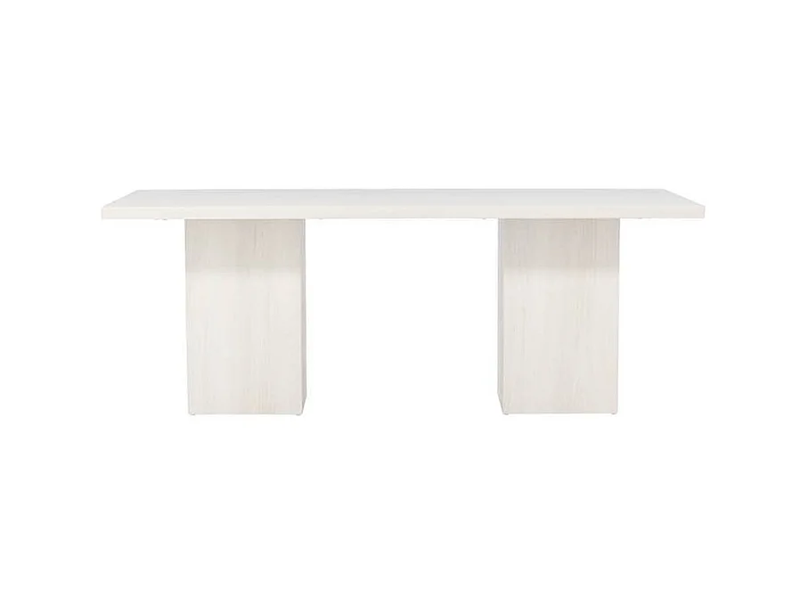 Table à Manger Blanc "Olga" 200cm Blanc