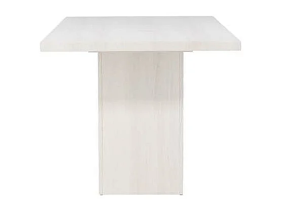 Olga eetkamertafel 90x200cm wit.