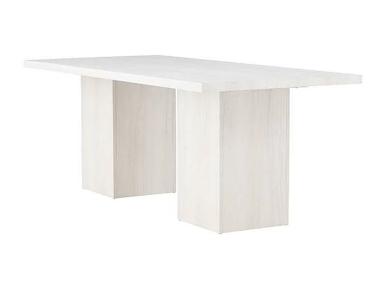 Olga eetkamertafel 90x200cm wit.