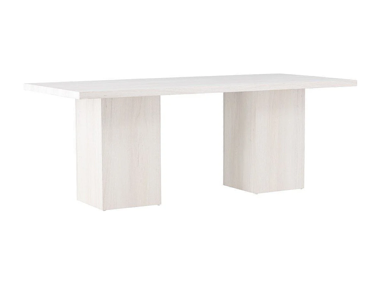Table à Manger Blanc "Olga" 200cm Blanc