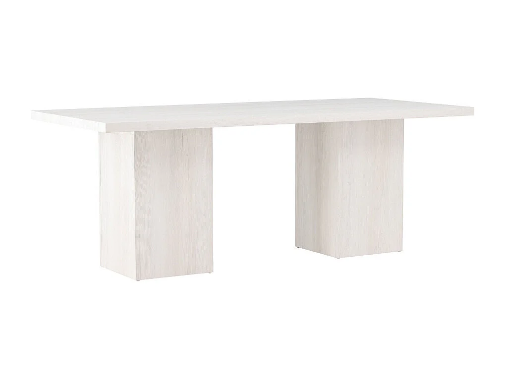 Table à Manger Blanc "Olga" 200cm Blanc
