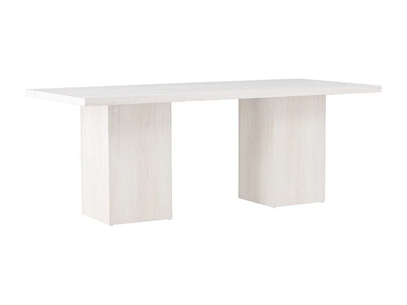Table à Manger Blanc "Olga" 200cm Blanc