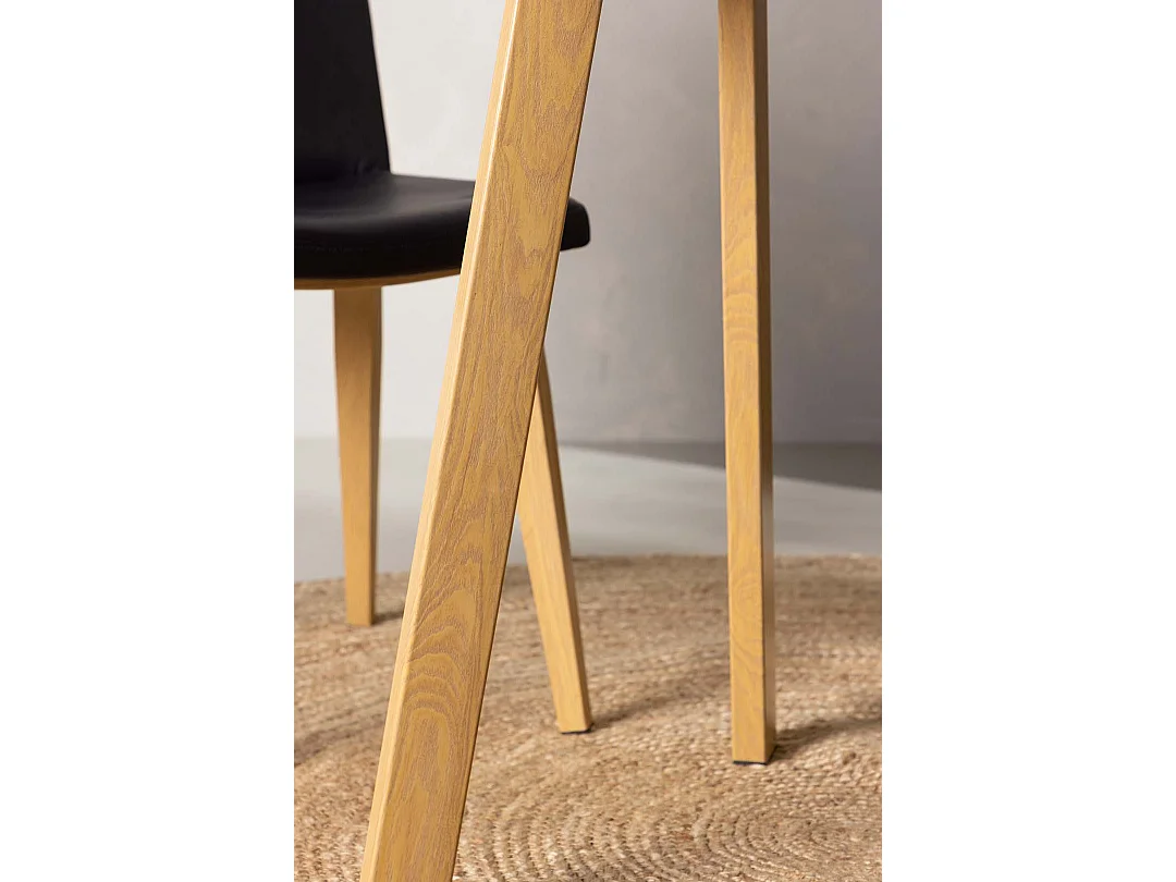 Table à Manger Design "Leonora" 65cm Blanc