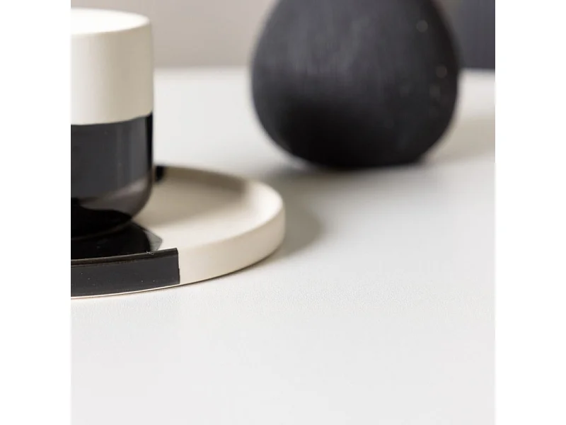 Table à Manger Design "Leonora" 65cm Blanc