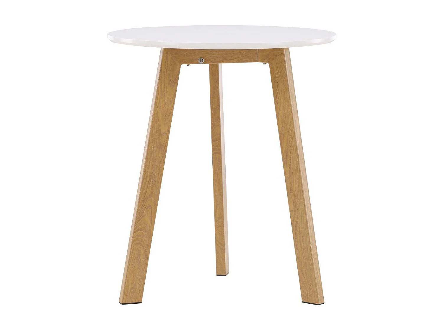 Leonora Esstisch Ø65cm weiß.