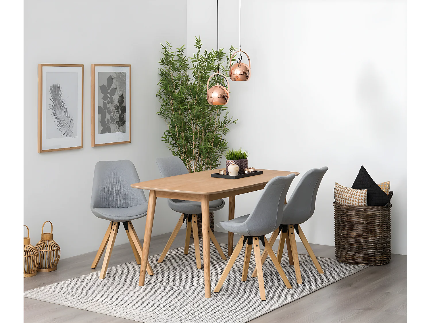 Nico eettafel 150x80 cm.