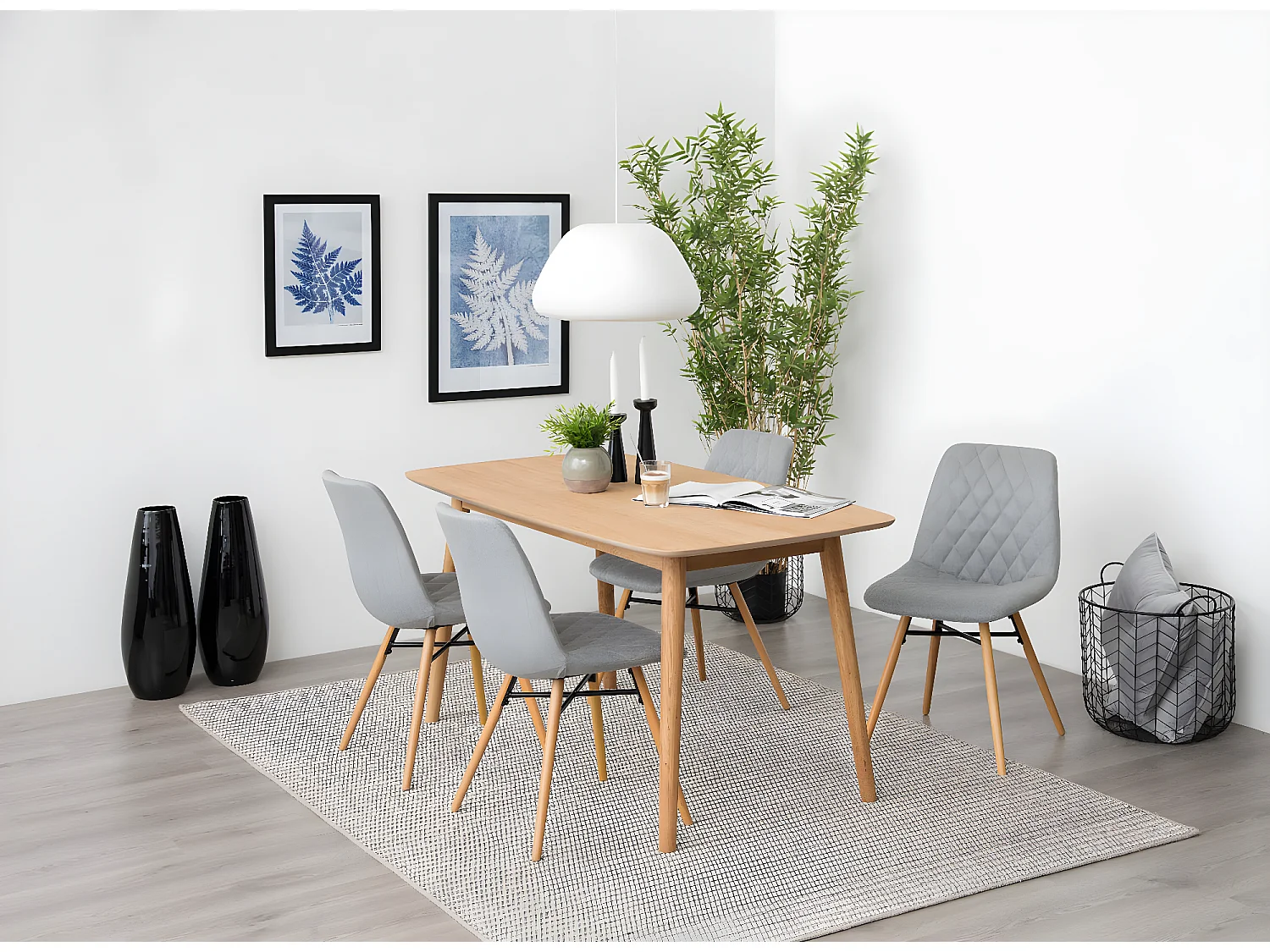 Nico eettafel 150x80 cm.