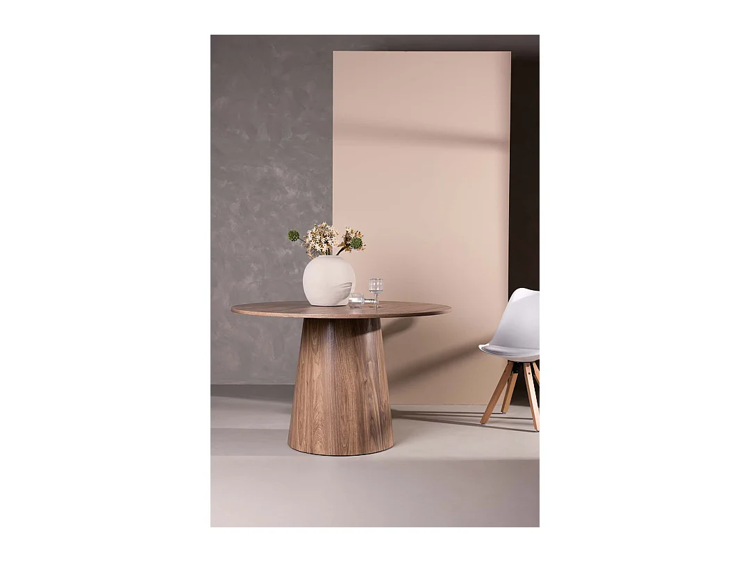 Lanzo Esstisch Ø120cm natur.