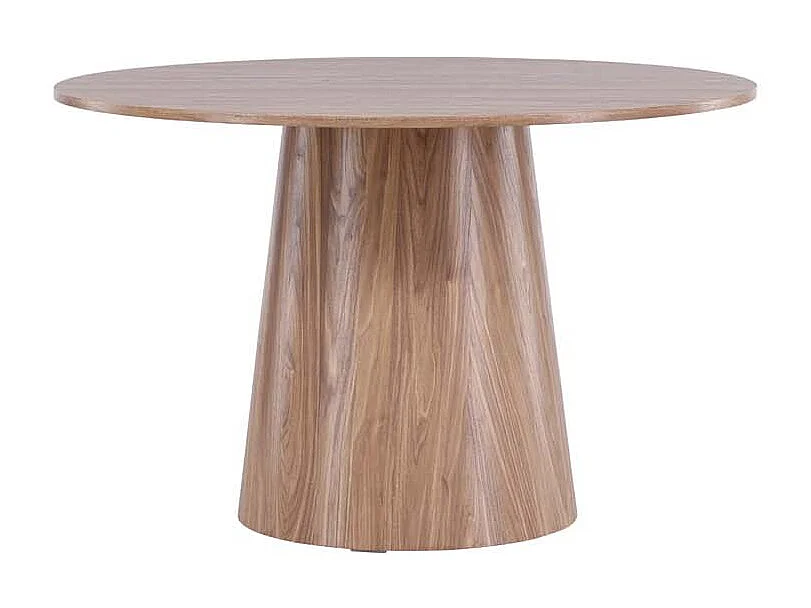 Table à Manger Ronde "Lanzo" 120 cm Marron