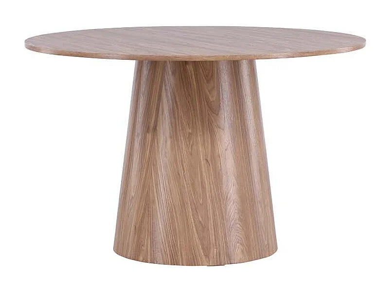 Table à Manger Ronde "Lanzo" 120 cm Marron