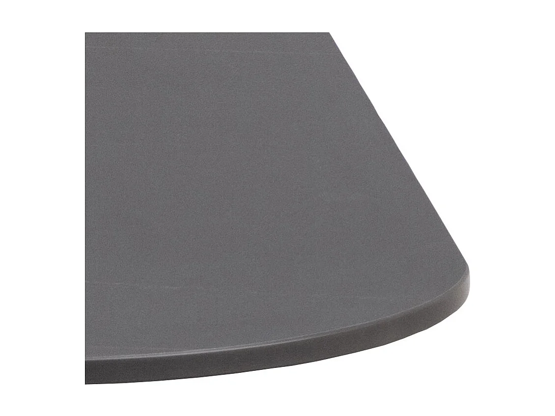 Malta table de salle à manger 90x90cm noire.