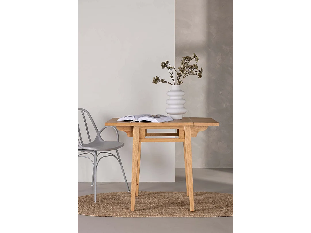 Table à Manger Extensible "Yakidon" 60-90cm Marron