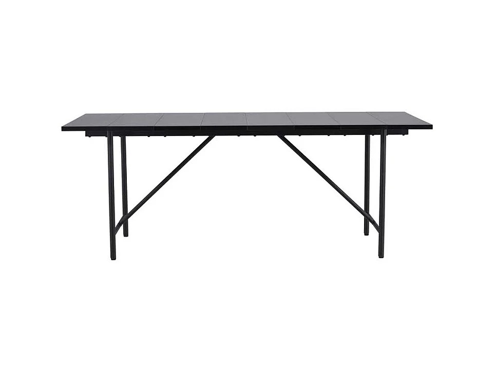 Table à Manger Design "Astrid" 200cm Noir