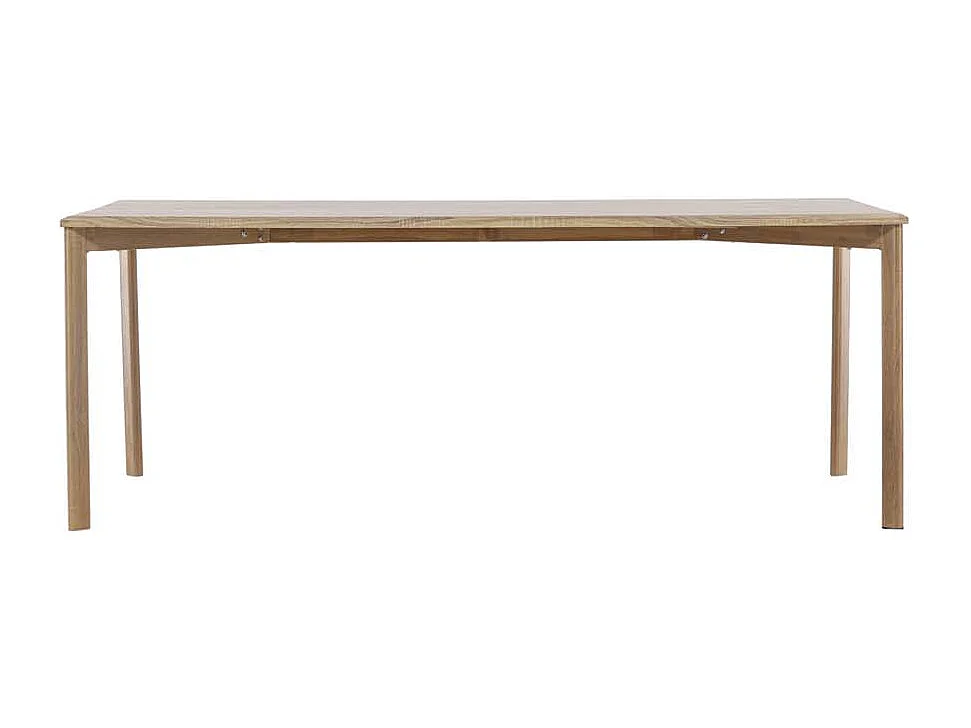 Damon table de salle à manger 90x200cm whitewash.