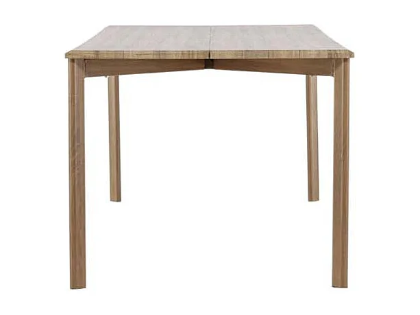 Damon table de salle à manger 90x200cm whitewash.