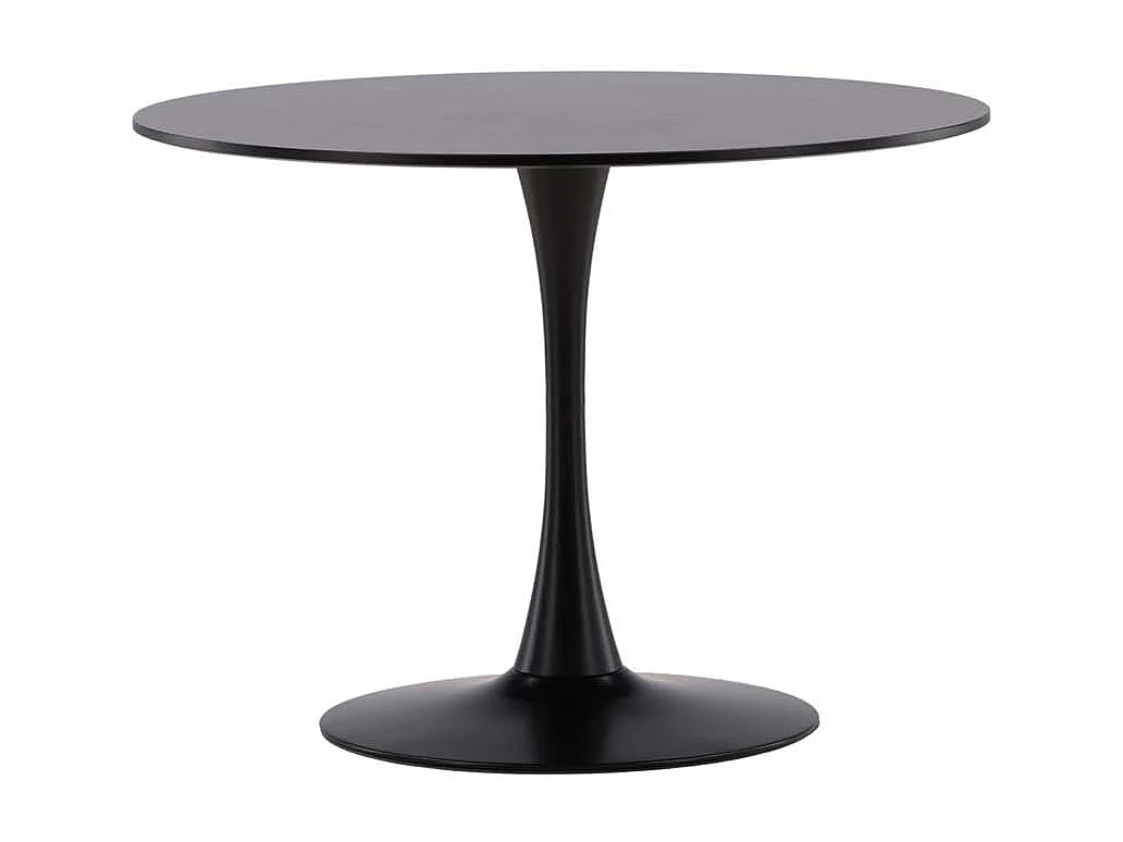 Glade table de salle à manger Ø100cm noir.