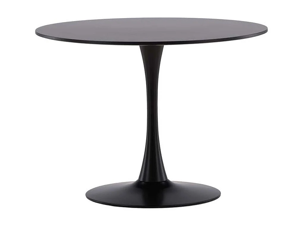 Glade table de salle à manger Ø100cm noir.