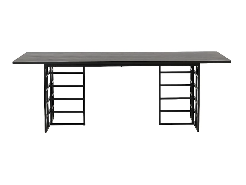 Table à Manger Design "Ystad" 220cm Noir