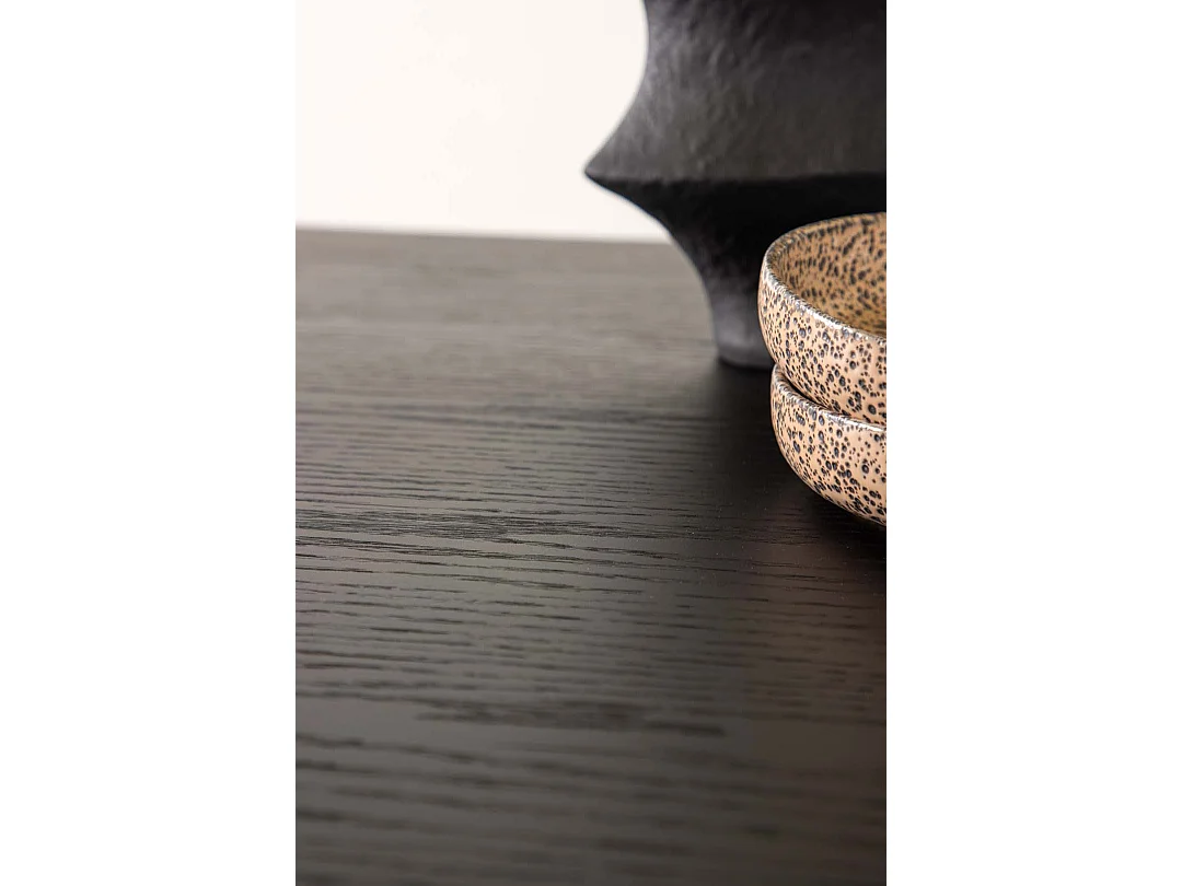 Table à Manger Design "Ystad" 220cm Noir