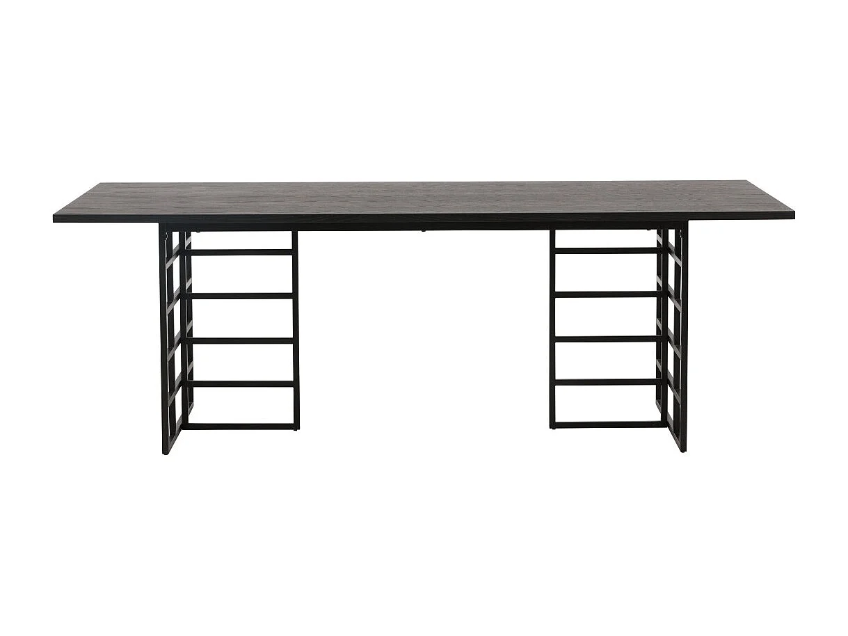 Table à Manger Design "Ystad" 220cm Noir