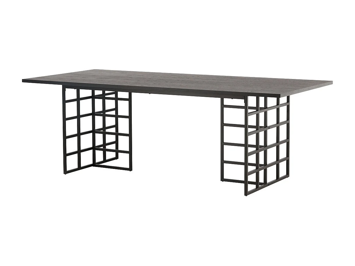 Table à Manger Design "Ystad" 220cm Noir