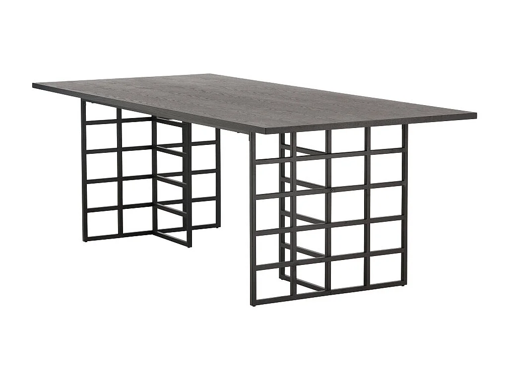 Table à Manger Design "Ystad" 220cm Noir