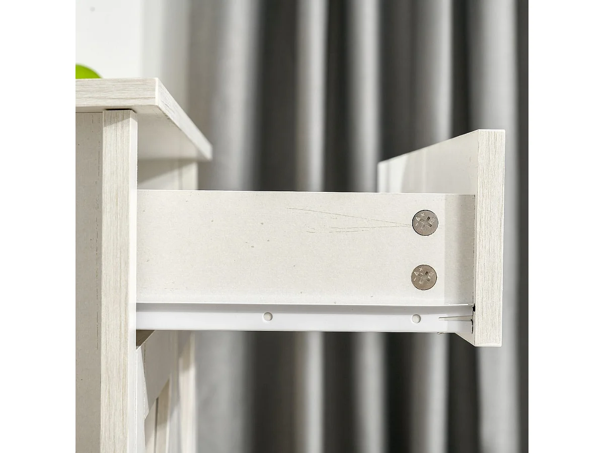 Aparador de cocina blanco 80x39.7x80 cm HOMCOM