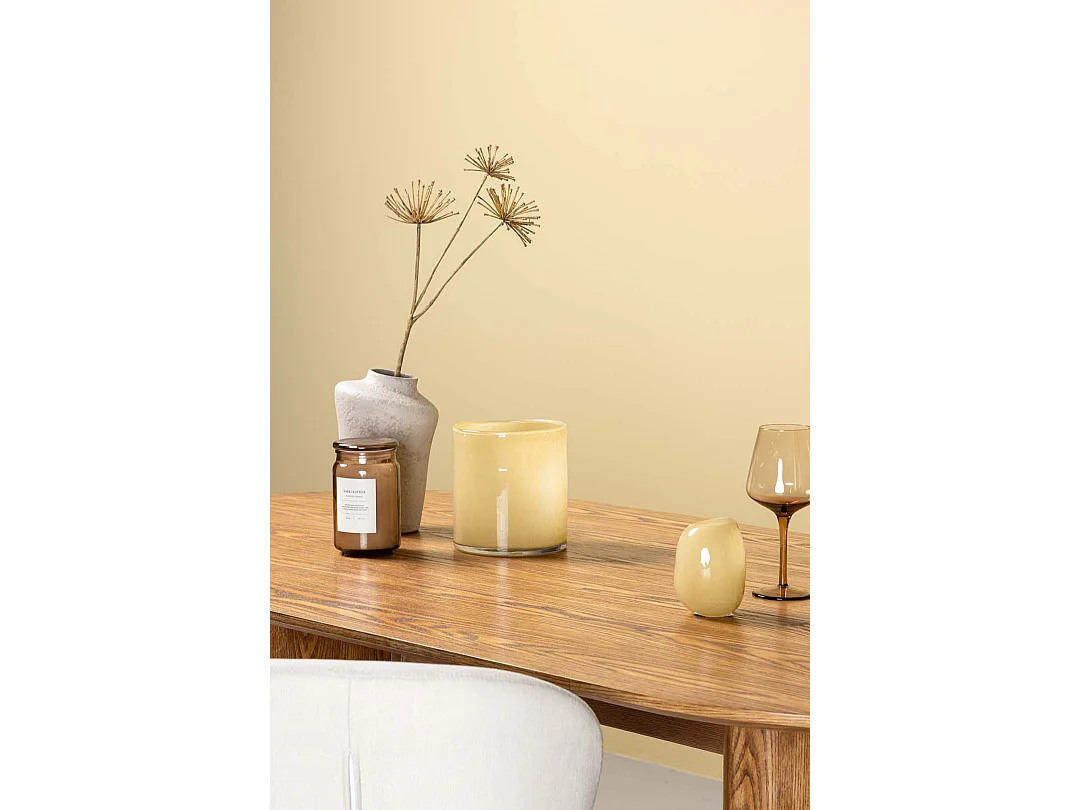 Isolde eetkamertafel 90x180cm naturel.