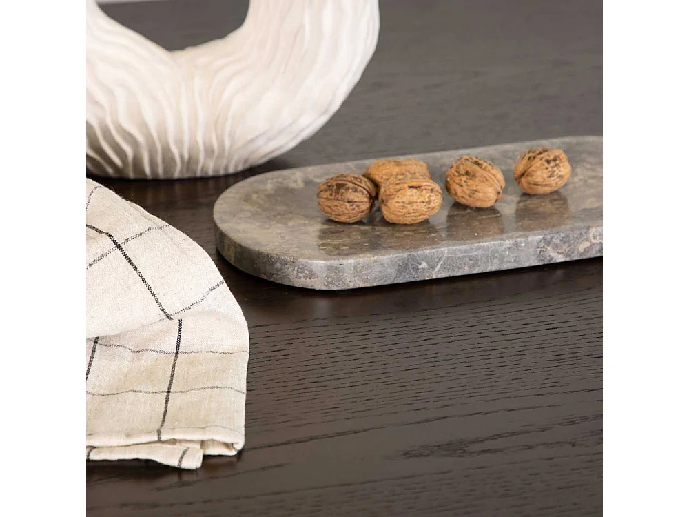 Table à Manger Design "Ystad" 220cm Marron