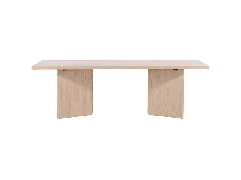 Table à Manger Design "Bassholmen" 240cm Naturel