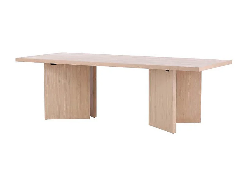 Table à Manger Design "Bassholmen" 240cm Naturel