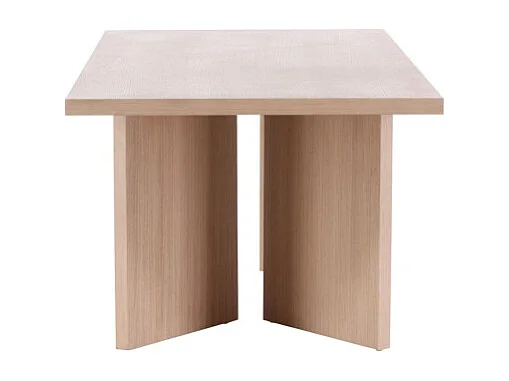 Table à Manger Design "Bassholmen" 240cm Naturel