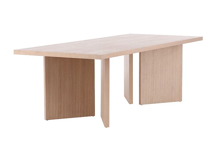 Table à Manger Design "Bassholmen" 240cm Naturel